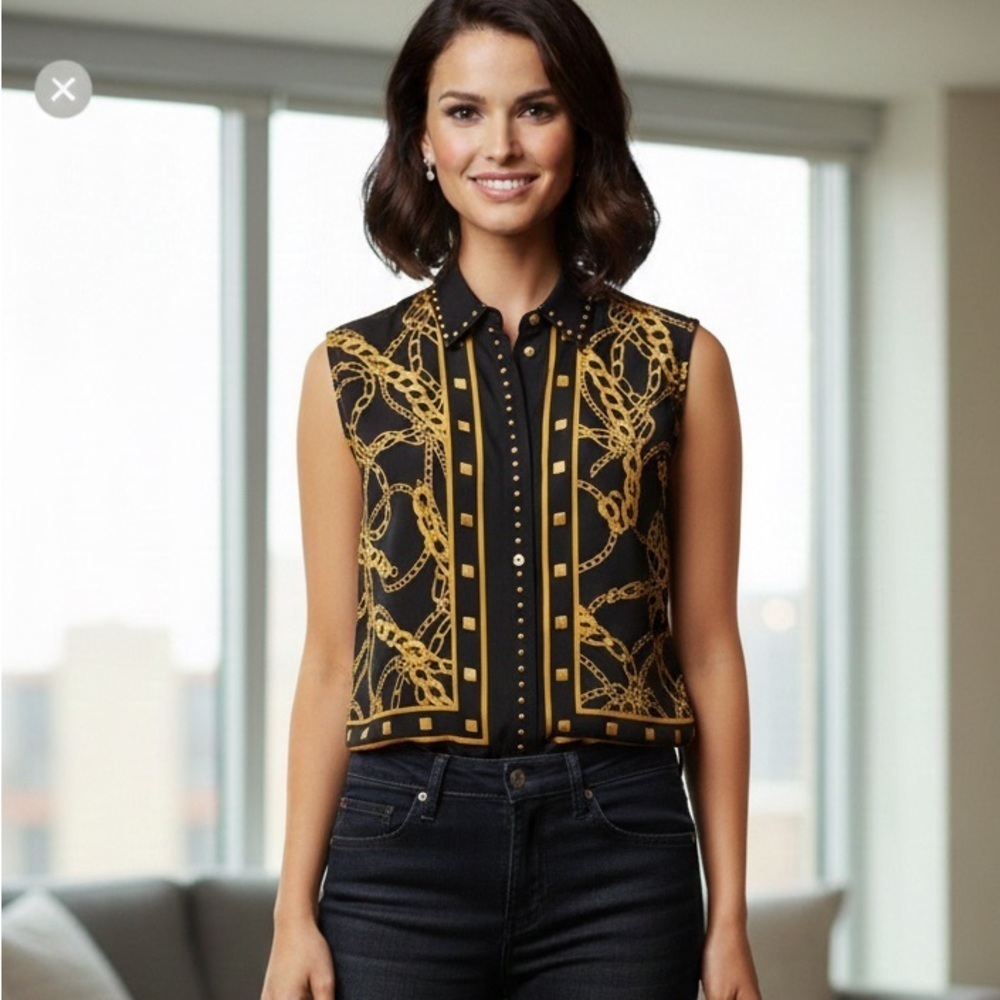 Equipment Femme silk blouse size S-M NWOT